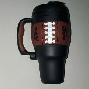 Bubba Sport football 34 oz (1 liter) big reusable mug cup